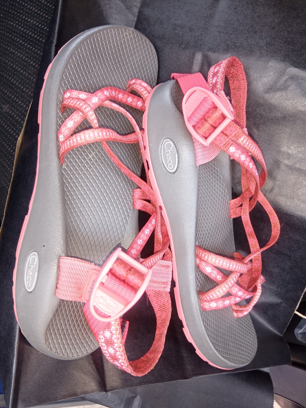 Chaco Women's Pink Strappy Sport Sandals